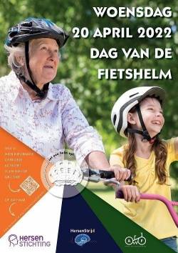 Poster landelijke dag van de fietshelm
