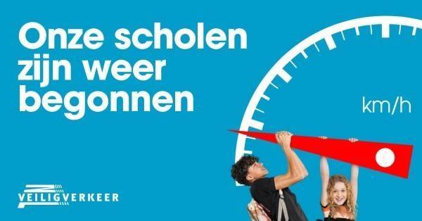 campagneposter onze scholen zijn weer begonnen