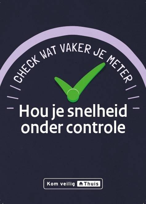 Poster Snelheidscampagne